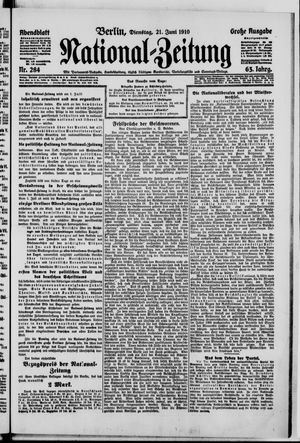 National-Zeitung vom 21.06.1910