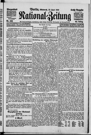National-Zeitung vom 22.06.1910