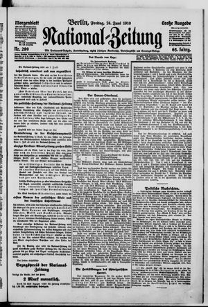 National-Zeitung vom 24.06.1910