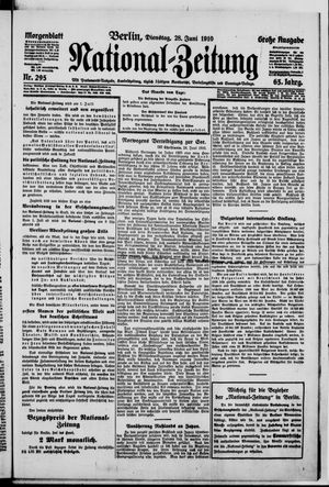 National-Zeitung vom 28.06.1910