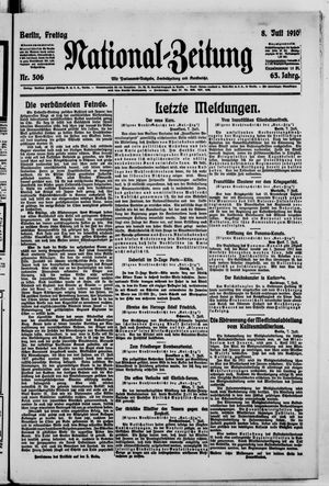 National-Zeitung on Jul 8, 1910