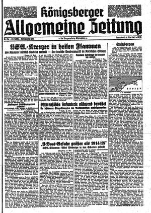 Königsberger allgemeine Zeitung vom 16.05.1942