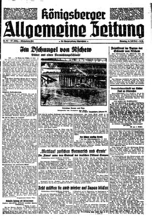 Königsberger allgemeine Zeitung vom 14.07.1942