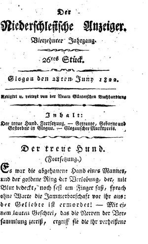 Der niederschlesische Anzeiger vom 28.06.1822
