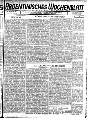 Argentinisches Wochenblatt vom 27.03.1943