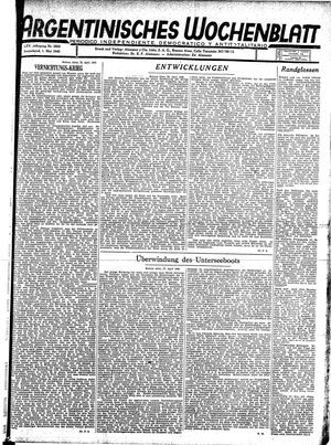 Argentinisches Wochenblatt vom 01.05.1943