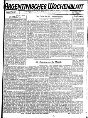 Argentinisches Wochenblatt vom 05.06.1943