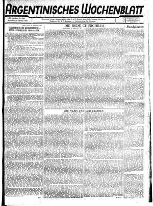 Argentinisches Wochenblatt vom 02.10.1943