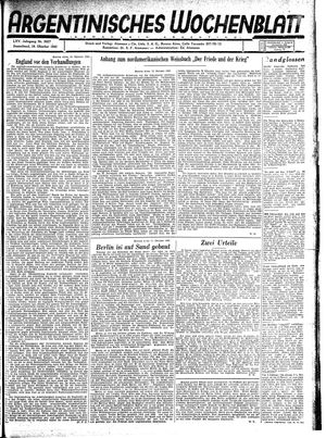 Argentinisches Wochenblatt vom 16.10.1943