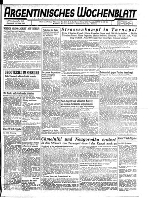Argentinisches Wochenblatt vom 18.03.1944