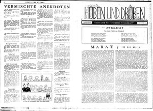 Hüben und drüben on Dec 4, 1943