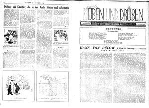 Hüben und drüben vom 12.02.1944