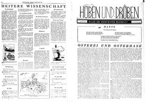 Hüben und drüben vom 08.04.1944