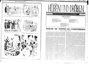 Hüben und drüben vom 08.09.1945