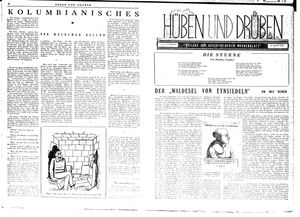 Hüben und drüben vom 22.09.1945