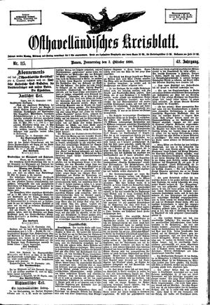 Osthavelländisches Kreisblatt vom 02.10.1890