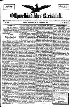 Osthavelländisches Kreisblatt vom 19.09.1891