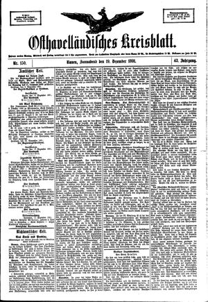 Osthavelländisches Kreisblatt vom 19.12.1891