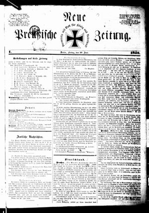 Neue preußische Zeitung vom 30.06.1848