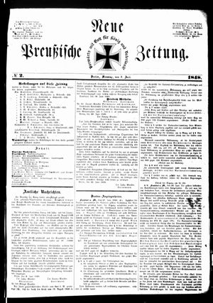Neue preußische Zeitung vom 02.07.1848