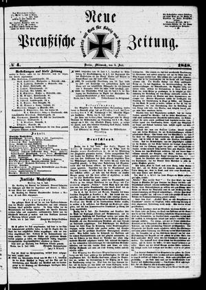 Neue preußische Zeitung vom 05.07.1848