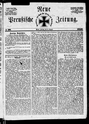 Neue preußische Zeitung vom 04.08.1848
