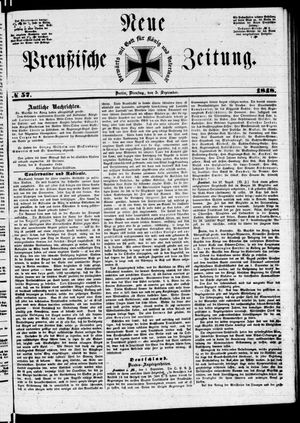Neue preußische Zeitung vom 05.09.1848