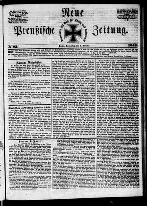 Neue preußische Zeitung vom 05.10.1848