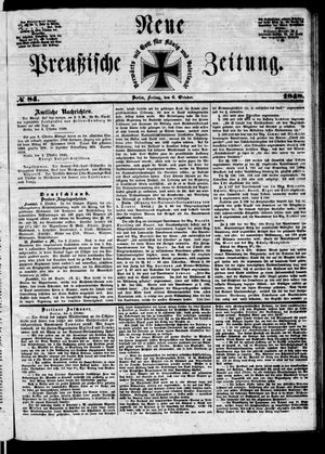 Neue preußische Zeitung vom 06.10.1848