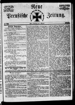 Neue preußische Zeitung vom 08.10.1848