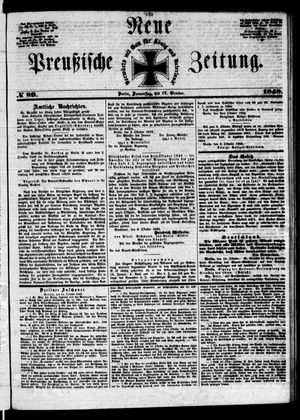 Neue preußische Zeitung vom 12.10.1848