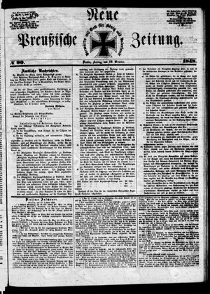 Neue preußische Zeitung vom 13.10.1848