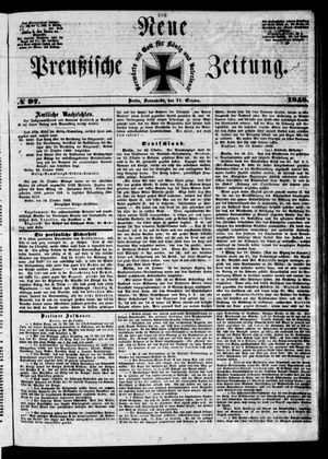 Neue preußische Zeitung vom 21.10.1848