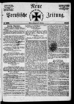 Neue preußische Zeitung vom 27.10.1848