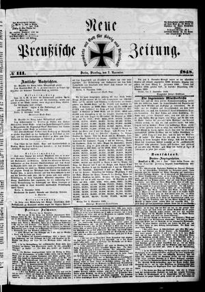 Neue preußische Zeitung vom 07.11.1848