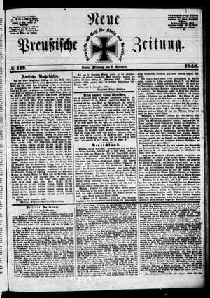 Neue preußische Zeitung vom 08.11.1848