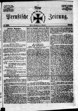 Neue preußische Zeitung vom 05.12.1848