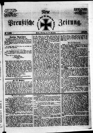 Neue preußische Zeitung vom 17.12.1848
