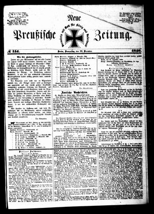Neue preußische Zeitung vom 28.12.1848