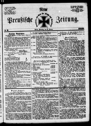 Neue preußische Zeitung vom 09.01.1849