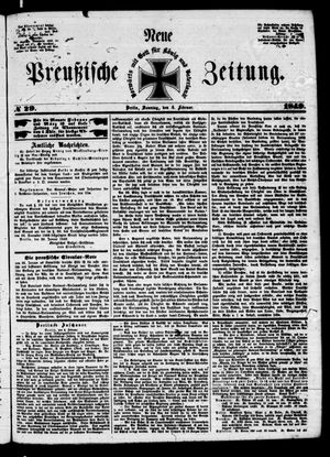 Neue preußische Zeitung vom 04.02.1849