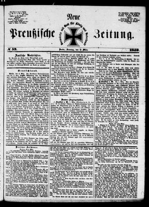 Neue preußische Zeitung vom 04.03.1849