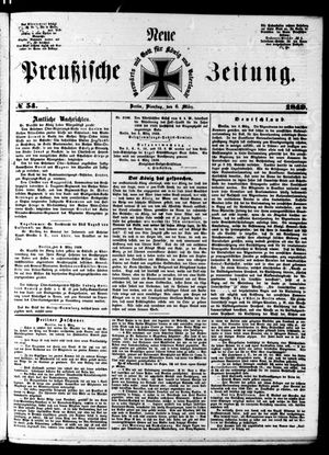 Neue preußische Zeitung vom 06.03.1849
