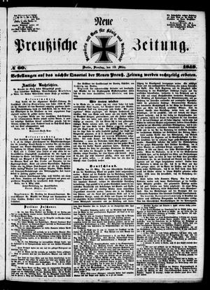 Neue preußische Zeitung vom 13.03.1849