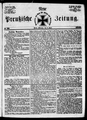 Neue preußische Zeitung vom 04.04.1849