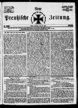 Neue preußische Zeitung vom 19.06.1849