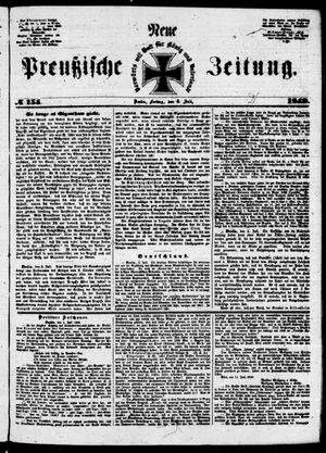 Neue preußische Zeitung vom 06.07.1849