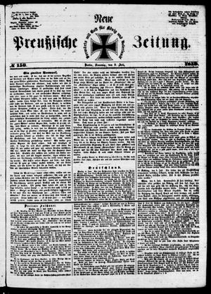 Neue preußische Zeitung vom 08.07.1849