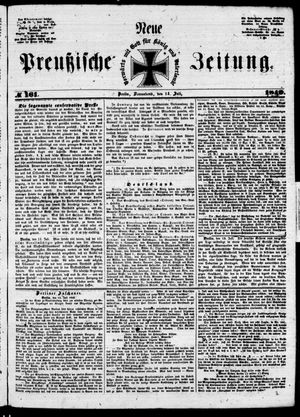 Neue preußische Zeitung vom 14.07.1849