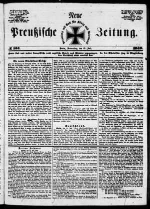 Neue preußische Zeitung vom 19.07.1849
